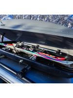 Крепление в автобокс для лыж и сноубордов Koffer, серебристый, арт:KSM602