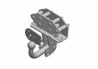 Фаркоп AvtoS на Тойота Ленд Крузер 200 2007-, арт:TY 19