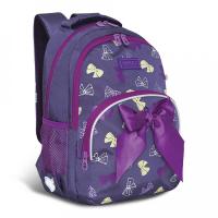 Школьный рюкзак GRIZZLY RG-160-3 фиолетовый, 27х40х20