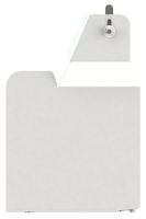 Защита бокового пыльника от грязи моторного отсека КПП Sheriff на Чери Тигго 8 2020-2024, модель №8, алюминий 3мм, арт:28.4336-3