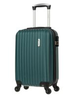 Чемодан маленький L'Case Krabi (XS) темно-зеленый, 53х33.5х20.5, арт:Ch0573