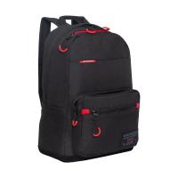 Рюкзак GRIZZLY RQL-218-1 черный-красный, 28х41х18