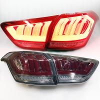 Задние фонари Хендай Крета 2016-2020 модель №4, комплект:Л+П, дымчатые, в стиле Генезис, светодиодные, бегущий поворотник, арт:MF-TL-000510