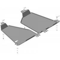 Защита топливного бака Motodor для Фольксваген Тигуан 2017-2024, сталь 2мм, арт:MO.02740
