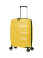 Чемодан маленький L'Case MONACO (S) желтый, 56.5х40х21.5, арт:Ch0711