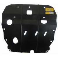 Защита картера и КПП Motodor для Хендай Элантра 2000-2006, сталь 2мм, арт:MO.00925