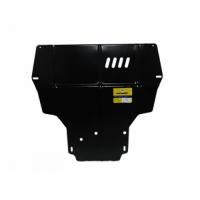 Защита картера и КПП Motodor для Фольксваген Кадди 2004-2010, сталь 2мм, арт:MO.02718-3