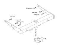 Фаркоп Westfalia на Фольксваген Транспортер 2003-, арт:321651600001
