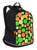 Школьный рюкзак GRIZZLY RG-063-5 черный, 28х38х18