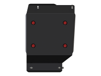 Защита бензобака Sheriff для Мицубиси Аутлендер 3 2018-2024, модель №1, сталь 2мм, арт:14.3954