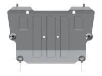 Защита картера и КПП Sheriff на Ниссан Кашкай 2017-2022, модель №6, алюминий 5мм, арт:15.2623