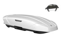 Автобокс Broomer Venture L, 430 л, 187х89х40, белый глянец, крабы, арт:BR.01.136.03