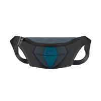 Сумка поясная Tigernu T-S8166 темно-серый/синий, 35х7х15