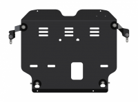 Защита картера и КПП Sheriff для Киа Спортейдж 4 2016-2018, модель №6, сталь 2,5мм, арт:11.2974 V1