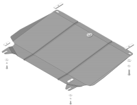 Защита картера и КПП Motodor, сталь 2мм, арт:MO.63002