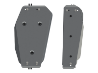 Защита бензобака Sheriff на Ниссан Х-Трейл Т32 2015-2023, модель №6, алюминиевый сплав 4мм, арт:15.3934