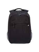 Школьный рюкзак GRIZZLY RB-556-1, черный - черный, 26х39х19