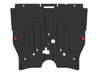 Защита картера и КПП Sheriff на Ниссан Кашкай 2021-2024, сталь 2мм, арт:15.5073
