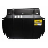 Защита картера и КПП Motodor для Киа Рио 2005-2011, сталь 2мм, арт:MO.00930