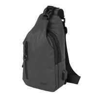 Однолямочный рюкзак Polar 18247 серый, арт:Ruk0891