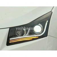 Передние фары Шевроле Круз 2009-2015 модель №17, комплект:Л+П, бифокальная линза, ДХО, арт:MF-HL-000508 Передние фары Шевроле Круз 2009-2015 модель №17, комплект:Л+П, бифокальная линза, ДХО, арт:MF-HL-000508