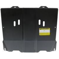 Защита картера и КПП Motodor для Кадиллак SRX 2009-2016, сталь 2мм, арт:MO.63501