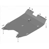 Защита картера и КПП Motodor для Чери Тигго 5 2014-2019, сталь 2мм, арт:MO.09014