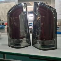 Задние фонари Мерседес V Класс, Вито, W447 2015-2020 модель №1, дымчатые, арт:MF-TL-000470