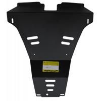 Защита заднего бампера Motodor для Ниссан Х-Трейл 2007-2015, сталь 2мм, арт:MO.01440