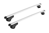 Багажник на крышу Atlant, 8726+8810, прямоугольные дуги 1,26м на Пежо 407 универсал 2004-2010, арт:21293-24