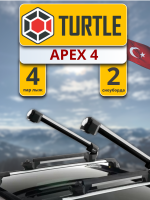 Крепление для лыж и сноубордов Turtle Apex 4, для перевозки 4 пар лыж или 2 сноубордов, арт:TM-HV0540S