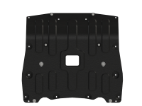 Защита радиатора Sheriff для БМВ Х6 2020-2024, сталь 2,0мм, арт:03.4398-3