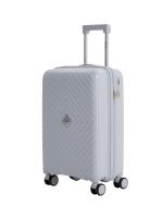 Чемодан маленький L'Case Sofia (S) серый, 58х37.5х22, арт:Ch1369