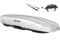 Автобокс Broomer Venture LS, 450 л, 213x89x36, белый глянец, крабы + усилитель, арт:BR.02.136.04