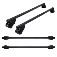 Багажник на крышу ED с замком прямоугольные дуги 1,25м на Чери Тигго ФЛ (с рейлингами) 2011-2016, арт:ED-1426