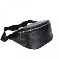 Сумка поясная OrsOro OPS-0153 черный, 15х45х13