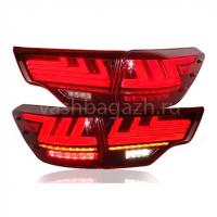 Задние фонари Тойота Хайлендер 3 2013-2019 модель №6, бегущий поворотник, в стиле Лексус, арт:MF-TL-000445 Задние фонари Тойота Хайлендер 3 2013-2019 модель №6, бегущий поворотник, в стиле Лексус, арт:MF-TL-000445