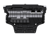 Защита картера и КПП Sheriff для Шкода Октавия А7 2013-2020, модель №1, сталь 1,8мм, арт:21.2680 V1-1