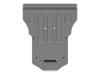 Защита картера и КПП Sheriff на Ауди Q5 2008-2017, модель №2, алюминий 4мм, арт:02.2819