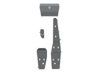 Комплект защит Sheriff для Мазда СХ-9 2017-2022, алюминий 3мм, арт:12.3970