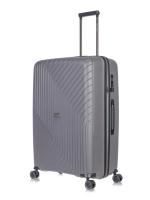 Чемодан большой L'Case MADRID (L) серый, 76.5х52х31.5, арт:Ch0746