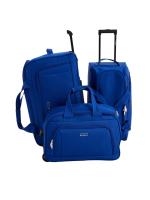 Комплект дорожных сумок на колесах L'Case Boston (S, M, L) светло-синий, арт:Sum0547