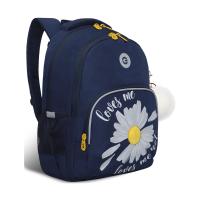 Школьный рюкзак GRIZZLY RG-260-2 синий, 27х40х20