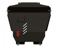 Защита картера и КПП Sheriff для Шевроле Авео 2006-2008, модель №2, сталь 2мм, арт:04.0910