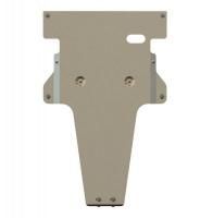 Защита картера и КПП Sheriff на Мерседес Виано W639 2011-2014, модель №2, алюминий 5мм, арт:13.2147