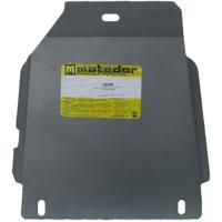 Защита КПП Motodor для Субару Аутбек 2003-2009, алюминий 5мм, арт:MO.32226