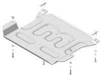 Защита картера и КПП Motodor на Хендай Туссан 2021-2024, алюминий 5мм, арт:MO.340902 Защита картера и КПП Motodor на Хендай Туссан 2021-2024, алюминий 5мм, арт:MO.340902