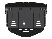 Защита картера и КПП Sheriff на Рено Мастер 3 2010-2020, модель №1, сталь 2,5мм, арт:18.4327