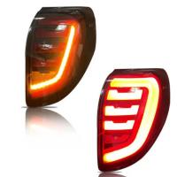 Задние фонари на Тойота РАВ 4 2005-2012 V4 Type, комплект:Л+П, светодиодные, динамичный поворотник, арт:MF-TL-000614