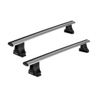 Багажник на крышу Atlant, 8824+8809+8646, крыловидные дуги 1,26м на Фольксваген Поло хэтчбек 2010-2015, арт:211128